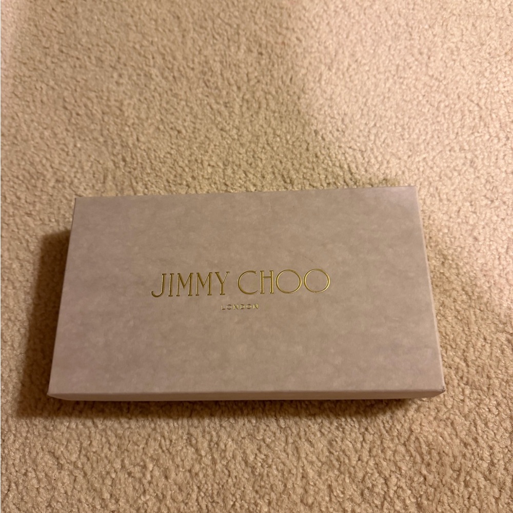 Jimmy Choo Cream Box with Gold Logo